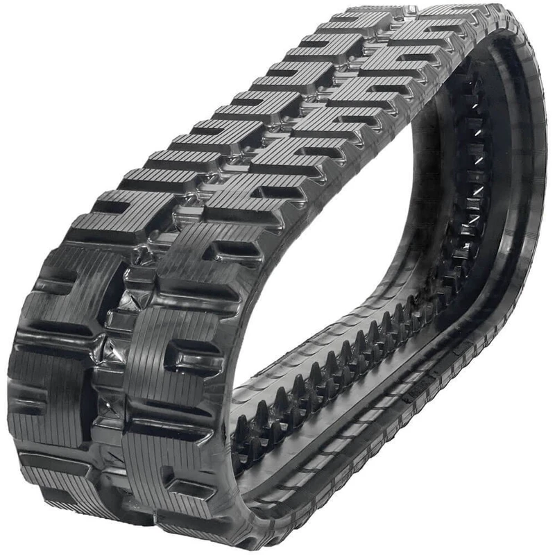C-Lug tread pattern on rubber tracks