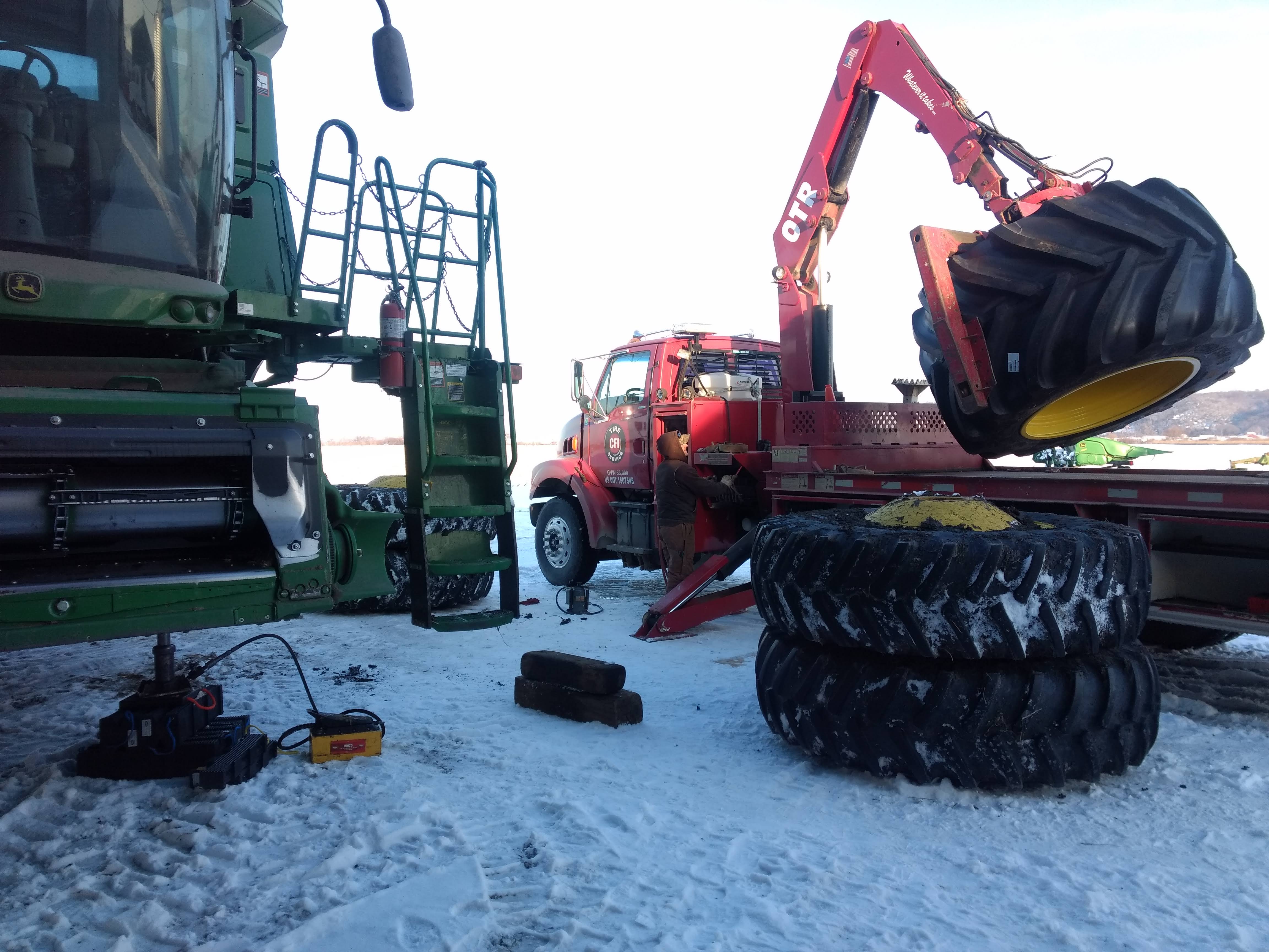 Premium agricultural tire options for heavy equipment