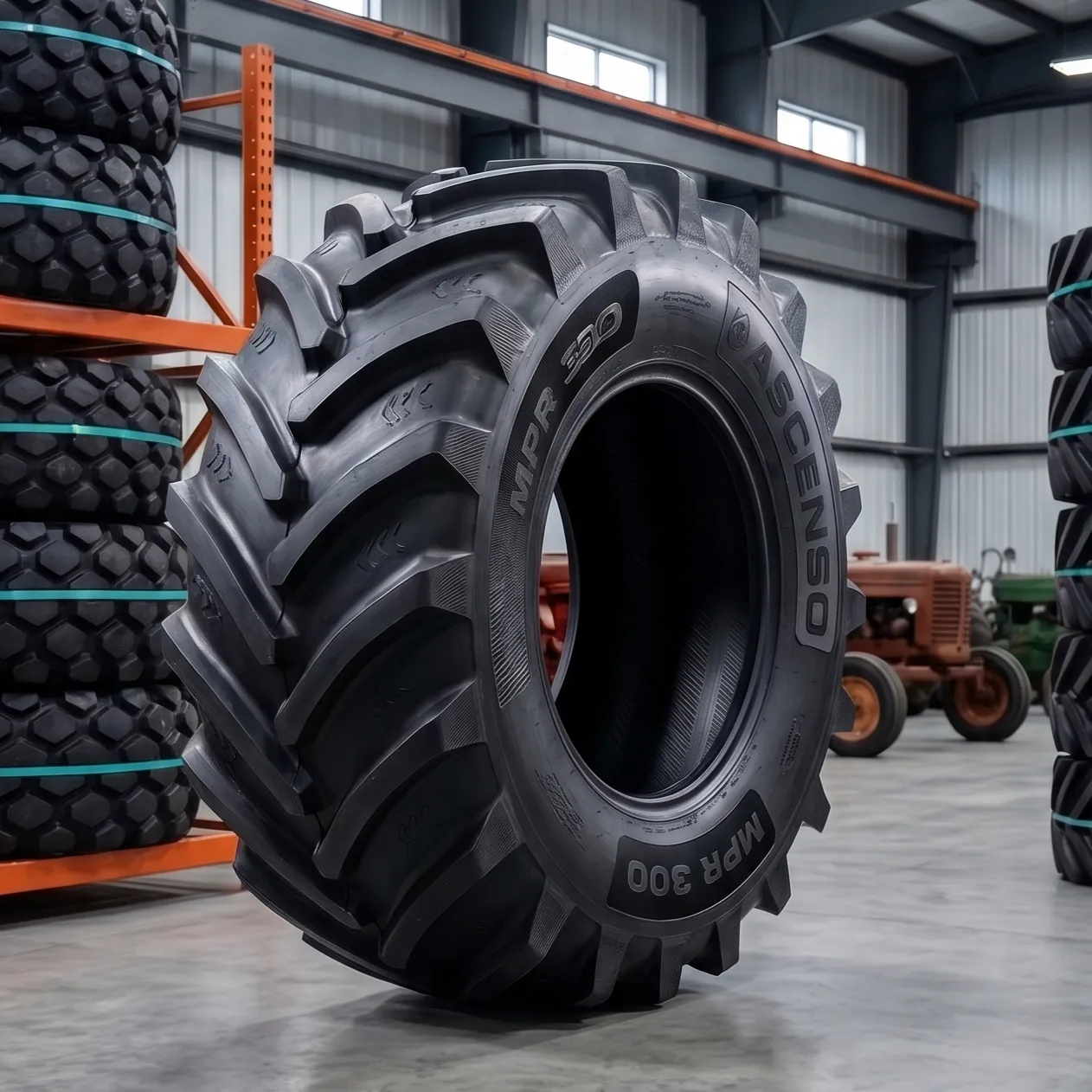 Agricultural tire lineup for farm equipment