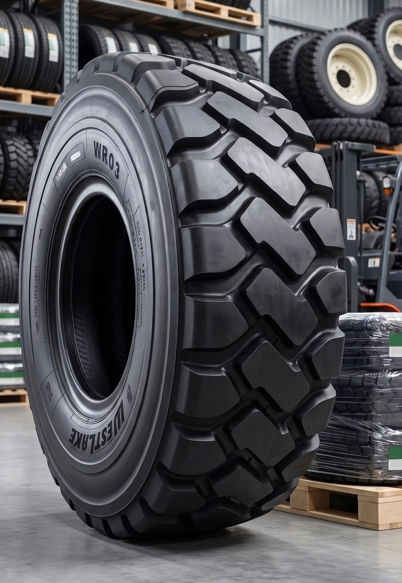OTR tire inventory at CFI Tire Service