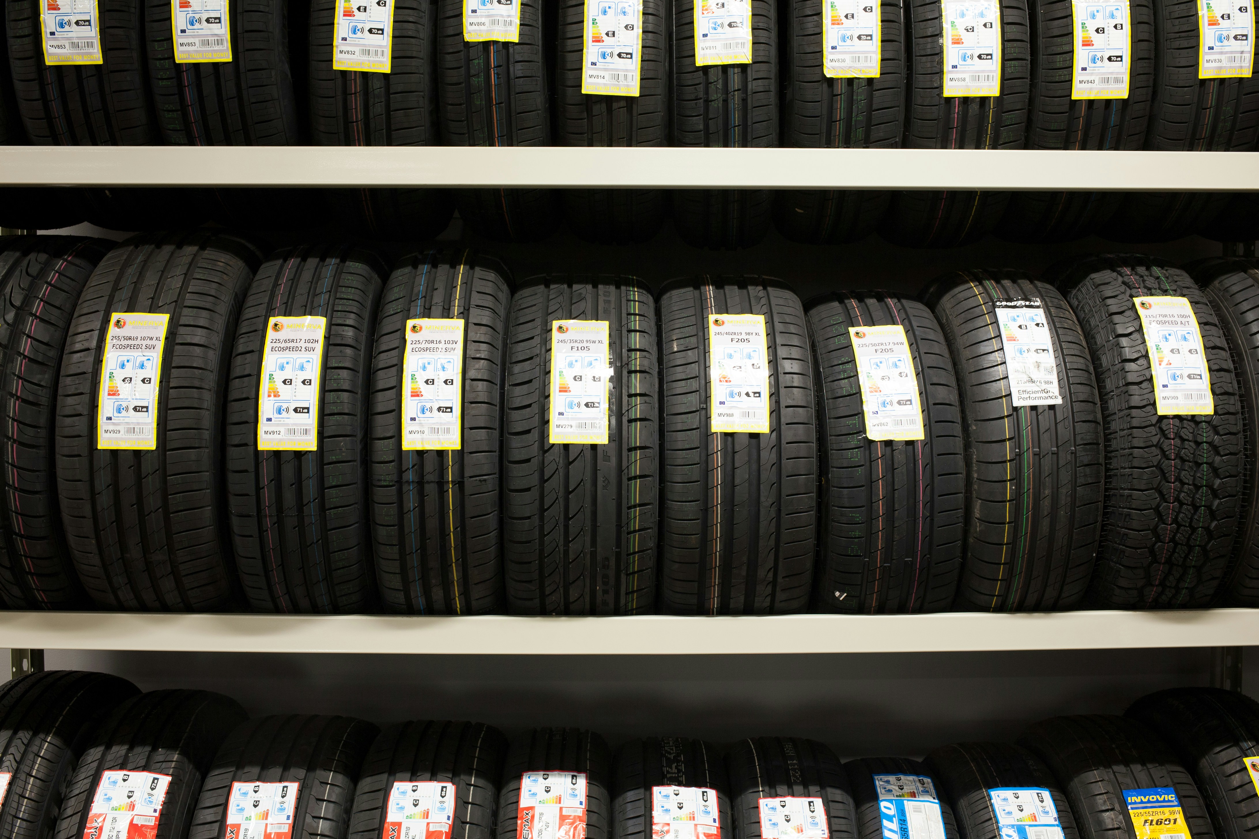 Passenger and SUV tire lineup for daily driving and highway use