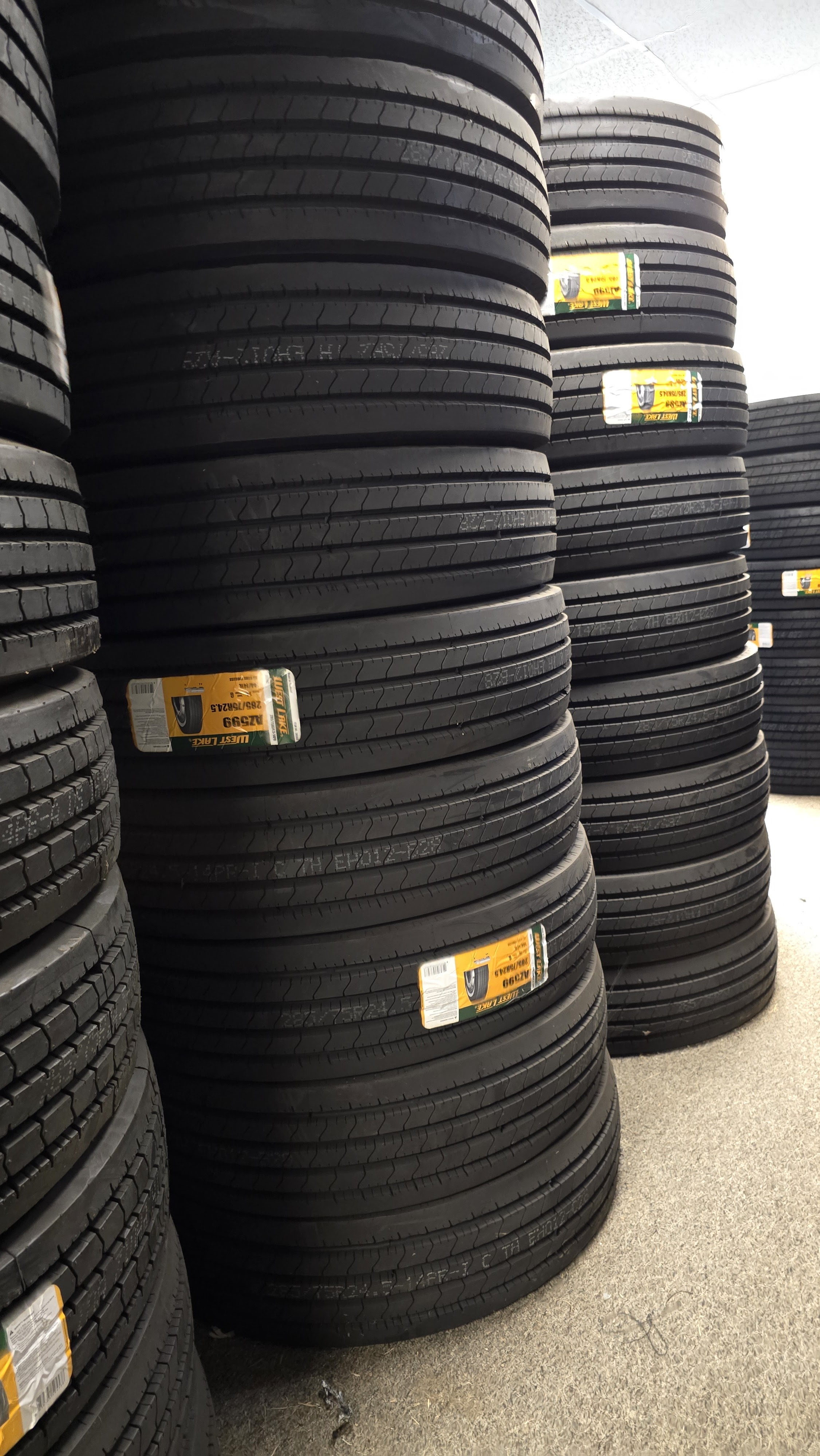 Trailer tire option for fleet and long-haul use